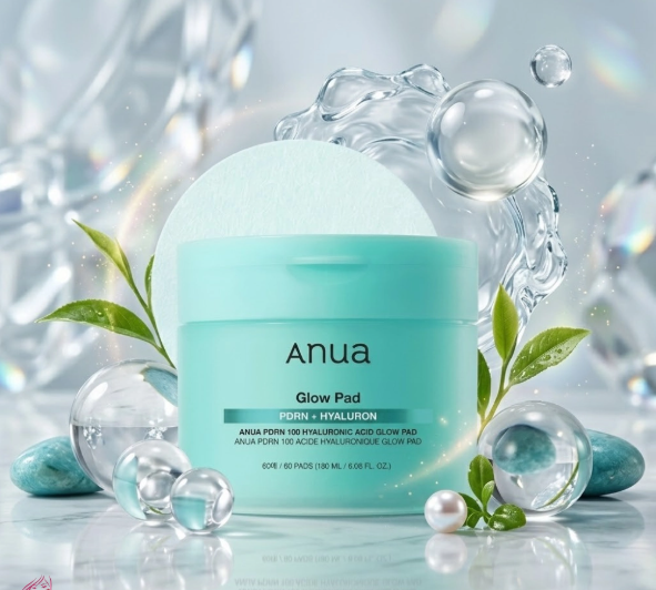 ANUA - PDRN 100 Hyaluronic Acid Glow Pad - 60pads