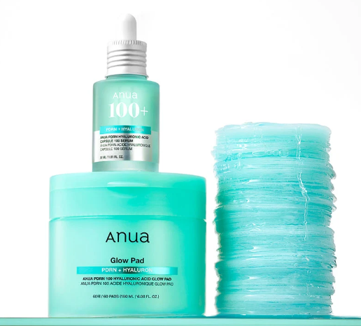 ANUA - PDRN 100 Hyaluronic Acid Glow Pad - 60pads
