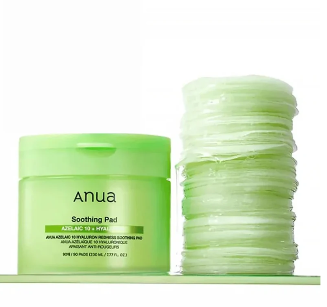 Anua Azelaic Acid 10 Hyaluron Redness Soothing Pad 90 pads