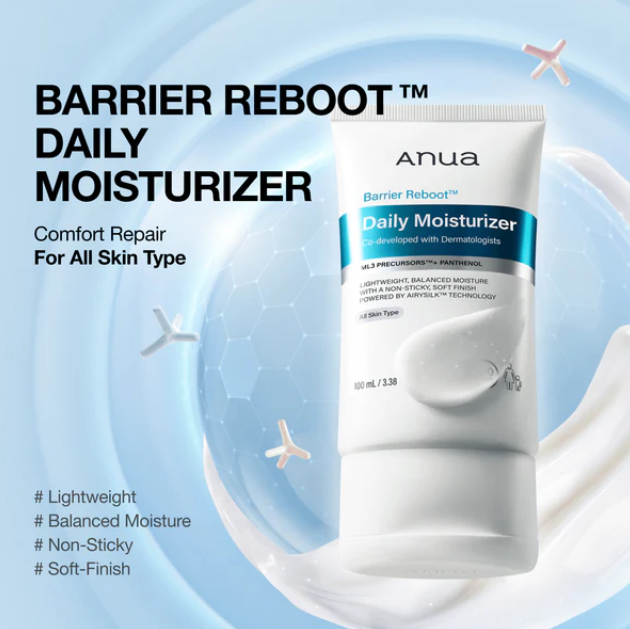 Anua Barrier Reboot™ Moisturizer Collection