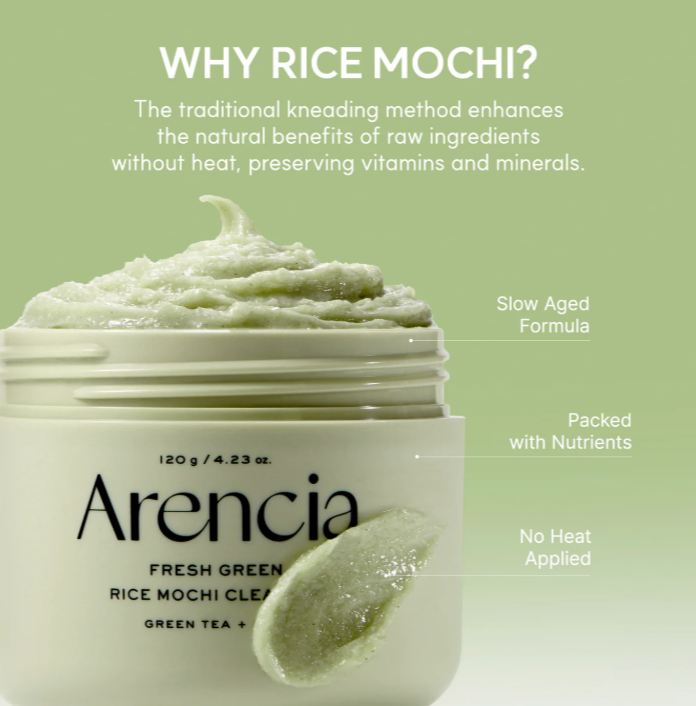 Arencia Rice Mochi Cleanser Collection | Korean Deep Cleansing Face Wash