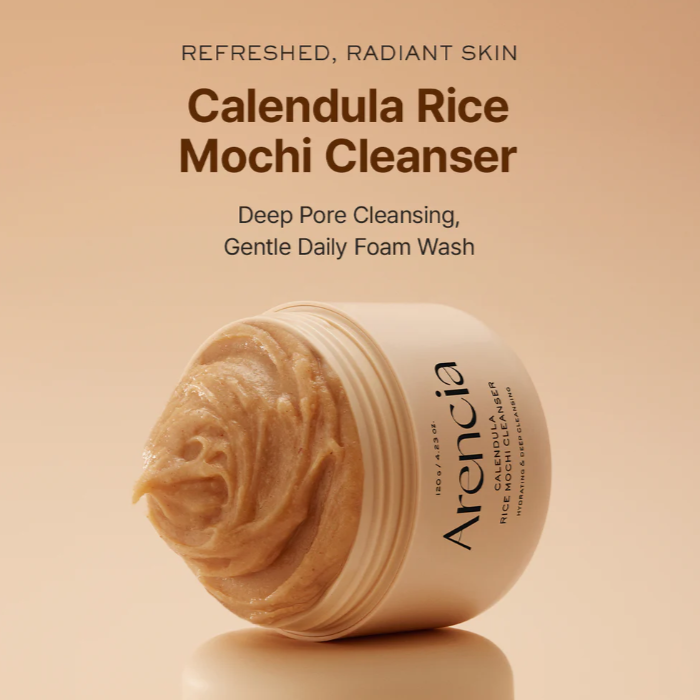 Arencia Rice Mochi Cleanser Collection | Korean Deep Cleansing Face Wash