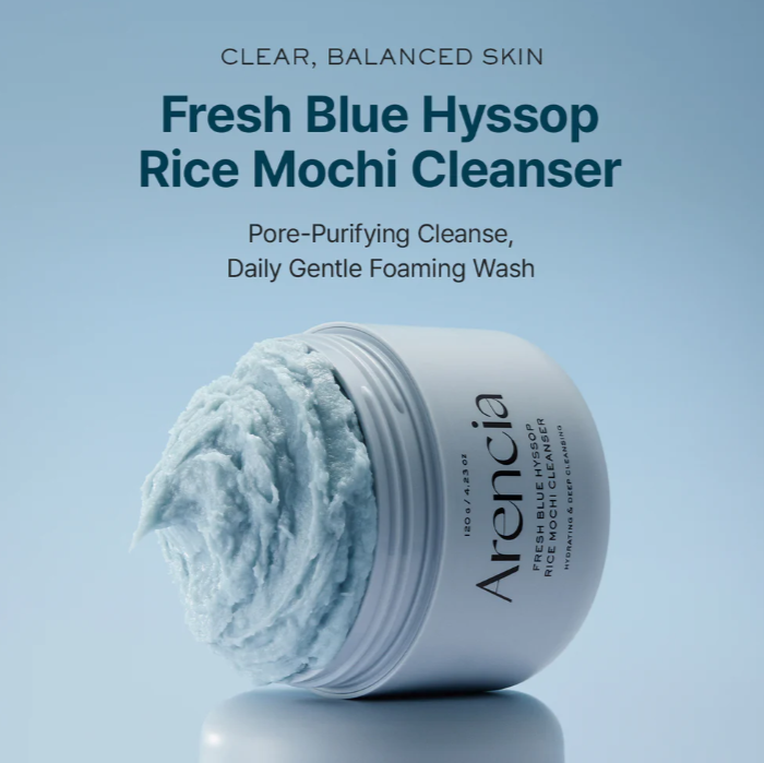 Arencia Rice Mochi Cleanser Collection | Korean Deep Cleansing Face Wash