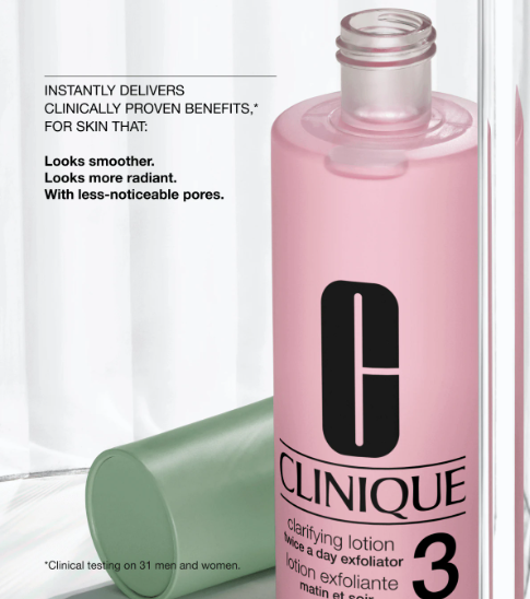 Clinique Clarifying Lotion 1, 2, 3