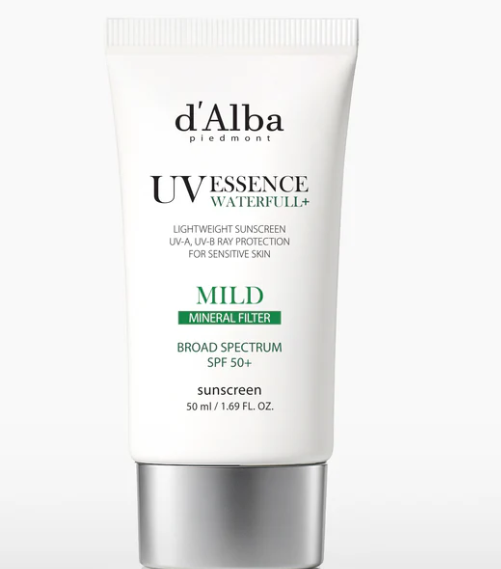 d'Alba UV Essence Waterfull+ Sunscreen Collection SPF50+ PA++++ | Korean Sun Cream