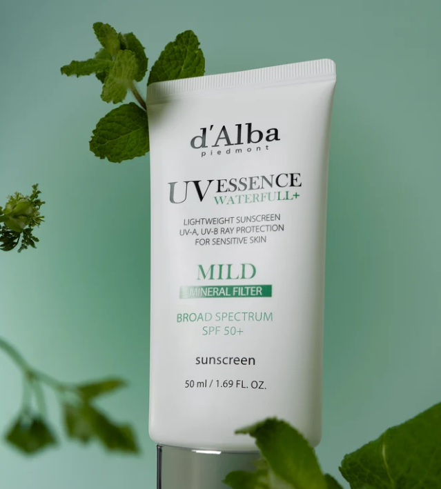 d'Alba UV Essence Waterfull+ Sunscreen Collection SPF50+ PA++++ | Korean Sun Cream