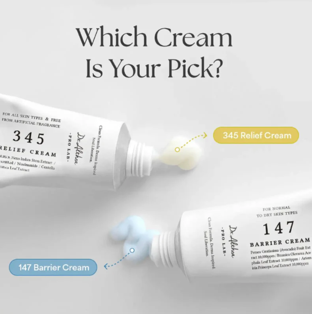 Dr. Althea 345 Relief Cream & 147 Barrier Cream
