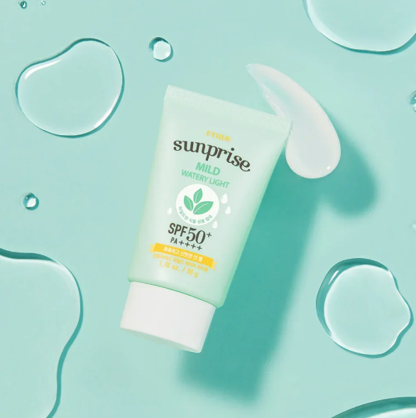 ETUDE - Sunprise Mild Watery Light Sunscreen SPF 50+ PA++++