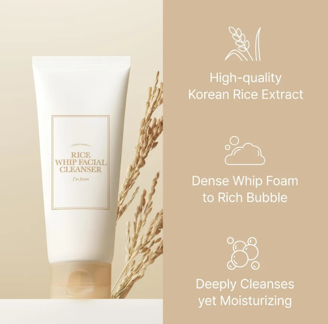 Im From Rice Whip Facial Cleanser 150ml