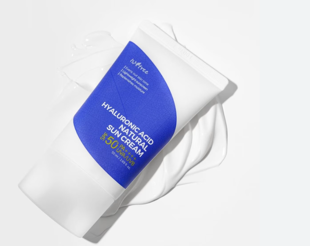 Lsntree Hyaluronic Acid Natural Anti-Smoke Clear Clear Acid UV Sunscreen SPF 50 PA++++