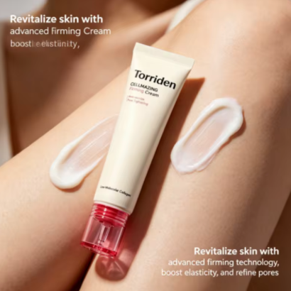 Torriden Cellmazing Firming Cream 60ml,Airy&Instant-Absorbing,Dewy&Non-Shiny,Long-Lasting Dewiness,Korean Skincare,Korean Makeup