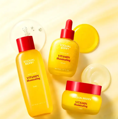EqqualBerry Korean Skincare Complete Glow Combo Set 3 piece