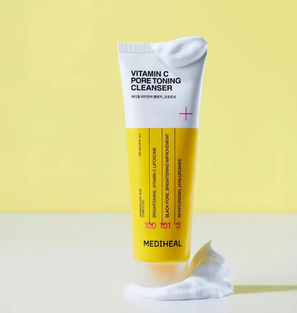 MEDIHEAL Vitamin C Pore Toning Cleanser 120ml