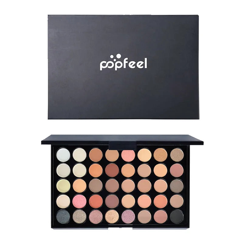 POPFEEL 40 Colors Eyeshadow Palette Long Lasting