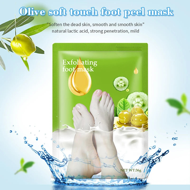 Feet Exfoliating Foot Masks Pedicure Socks Exfoliation Scrub for Feet Mask