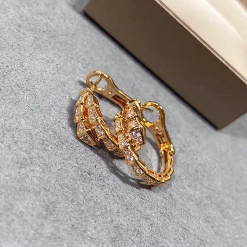 Fashionable Minimalist Super Shiny earring