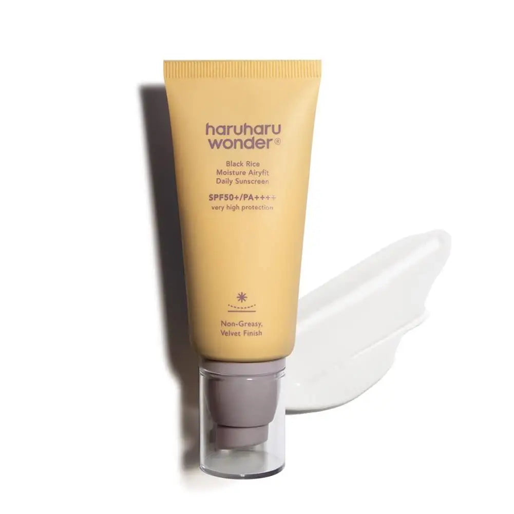 50ML For Haruharu Wonder Isolation Cream Physical Black Rice Fermentation Chemical Isolation Emulsion Moisturizes Non-stick Care