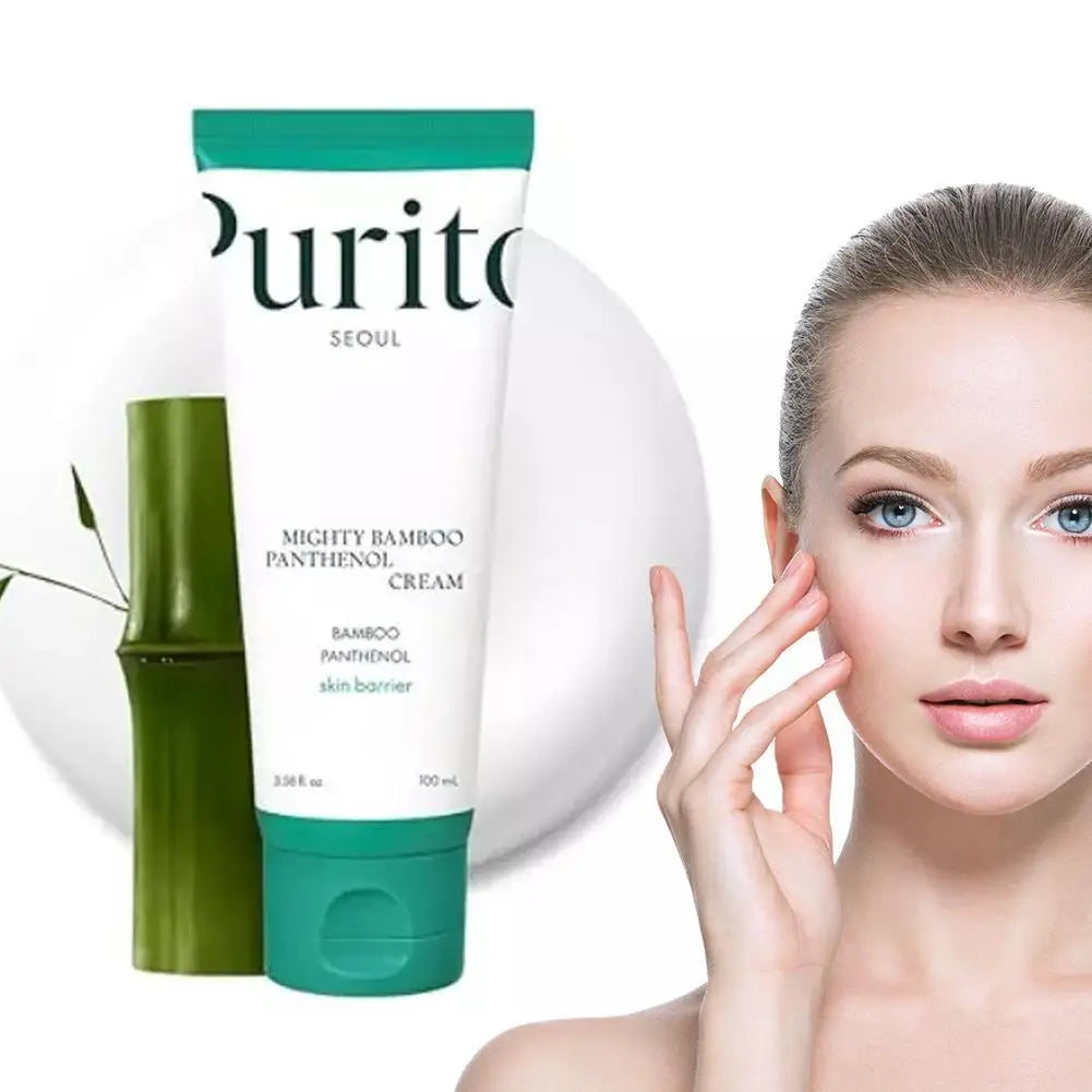 Purito Bamboo Essence Cream Soothes Moisturizes