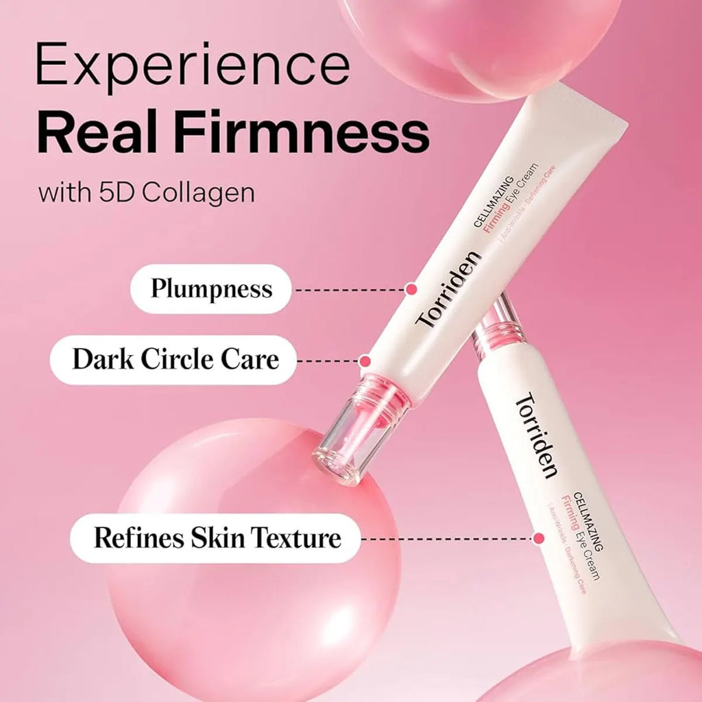 Torriden Cellmazing  Firming Eye Cream Fast-Absorbing Daily Non-Greasy