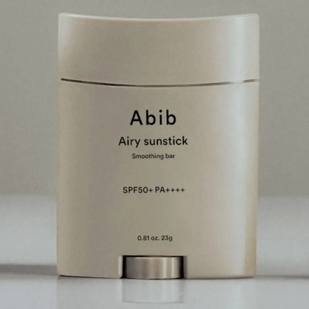 Korean Facial Sunscreen Stick Abib Airy Sunstick Smoothing Bar SPF50+ PA++++ Moisturizing Whiten Gentle Non-irritating Sunscreen
