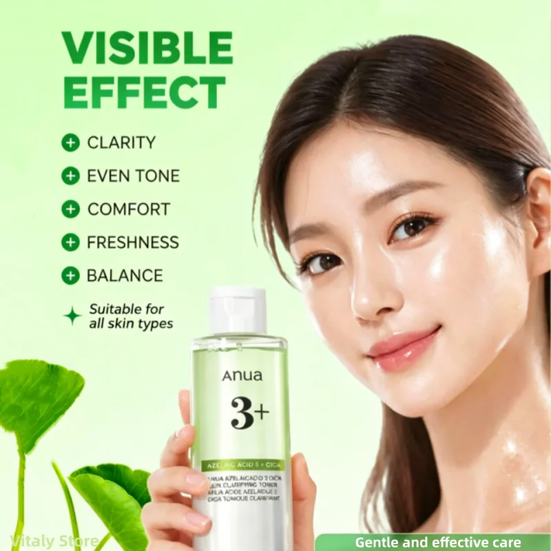 Korean Acid 3 CICA Clarifying Toner,Facial Acne,Soothing & Clear Toner Hydrating Sebum and Spot Care Daily Toner Face Care 250ml