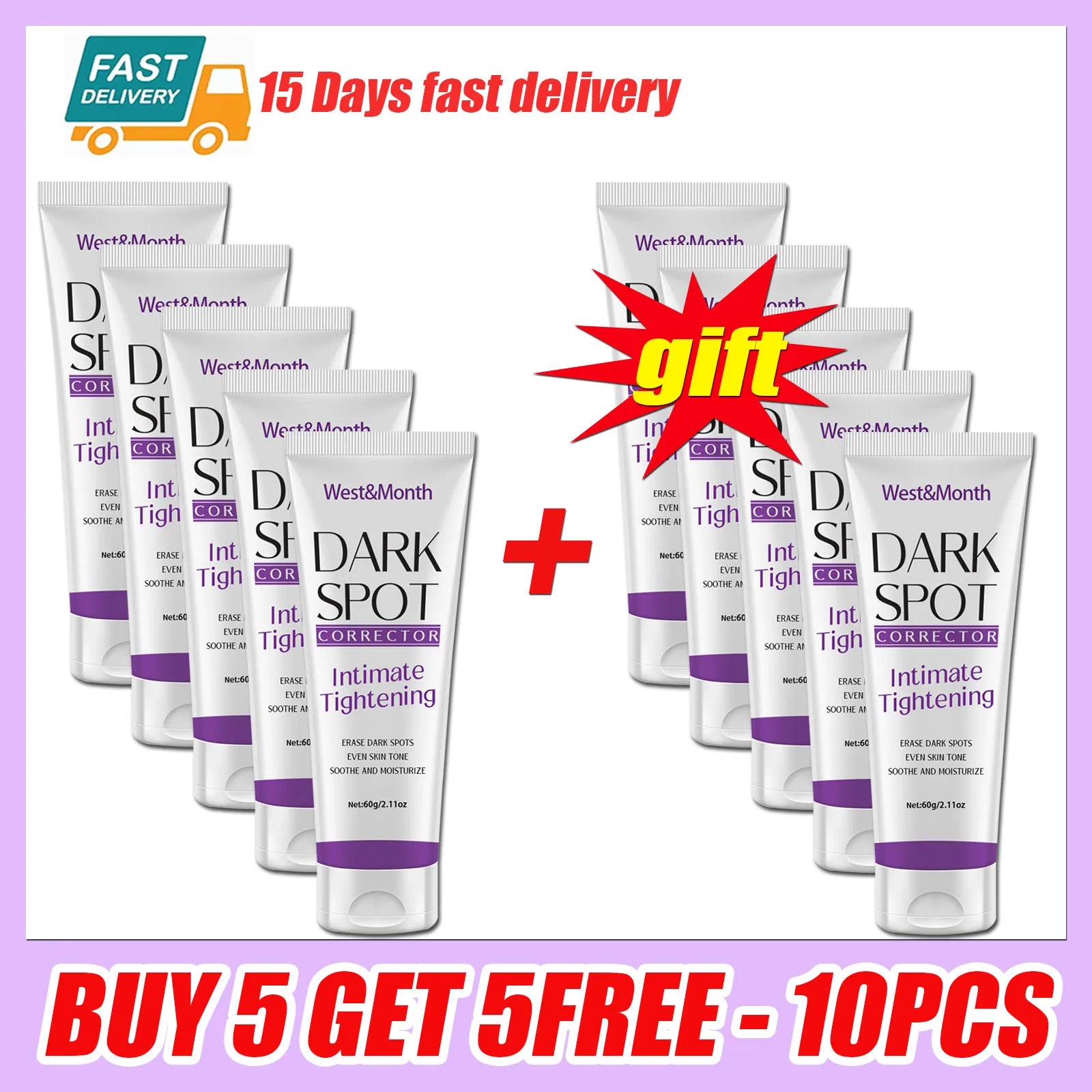 Body Whitening Lotion Dark Spot Remover For Underarms Knees Elbows
