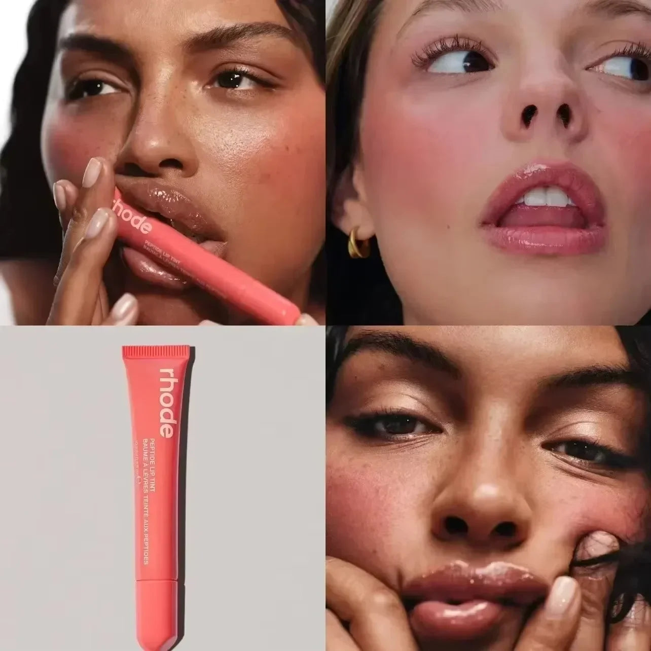 Luxury Brand Lemontini Lip Gloss Advanced Cosmetics Makeup Mirror Face Cream Glazing Milk Lasting Moisturizing Bubble Bag Makeup