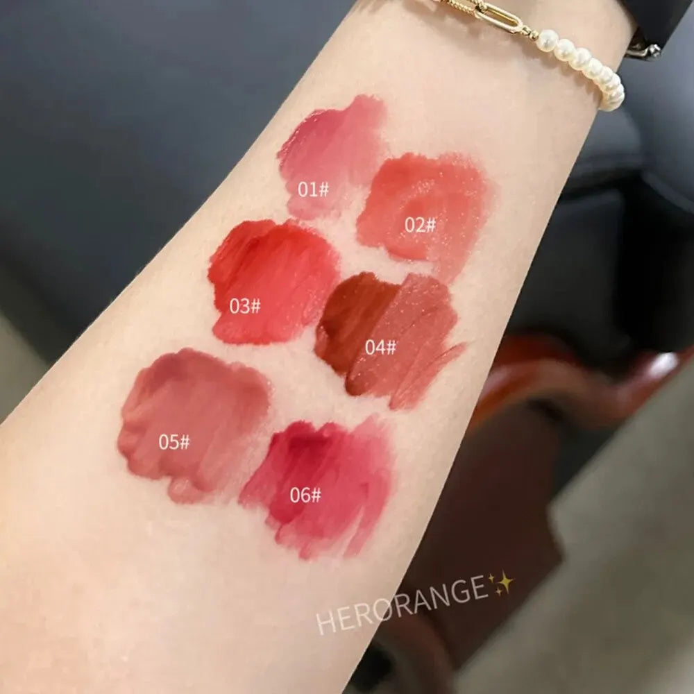Lightly Glass Water Gloss Herorange Lip Glaze