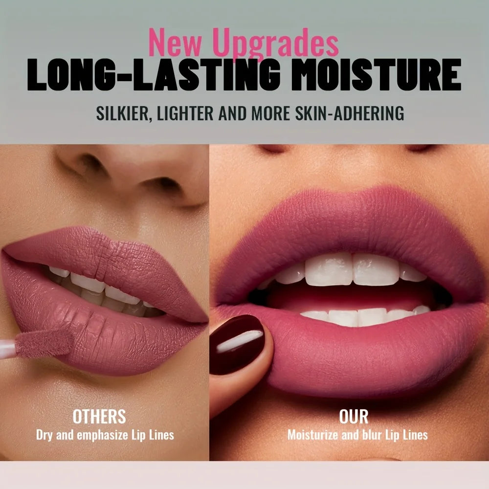 1pc Matte Velvet Lip Gloss,