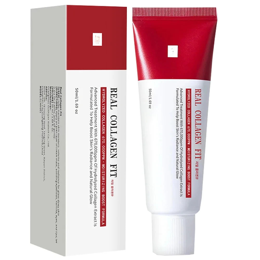 Real Collagen Fit, Collagen Wrapping Mask,