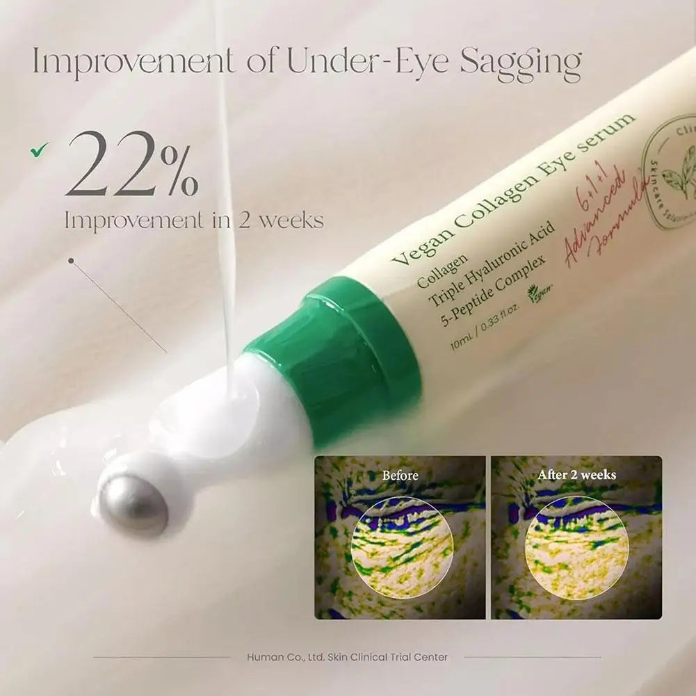 Collagen Eye Serum Hyaluronic Acid Peptide for Dark Circles Eyes Puffy Repair Brightening Moisturizing Eye Skin Care ﻿