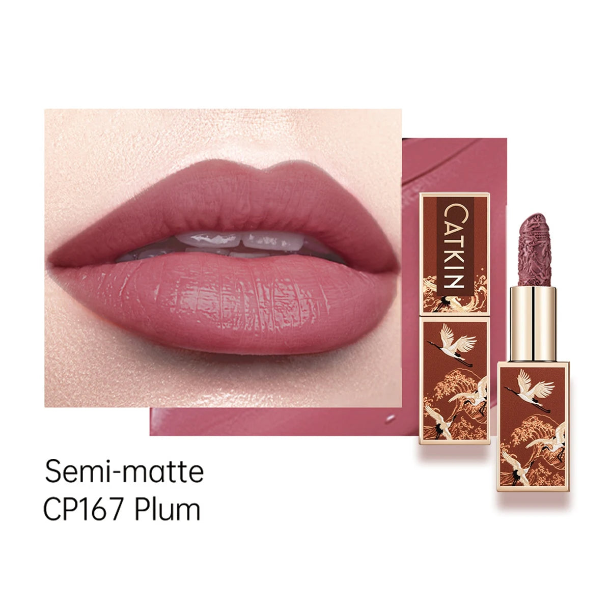CATKIN Makeup Velvet Matte Lipstick,