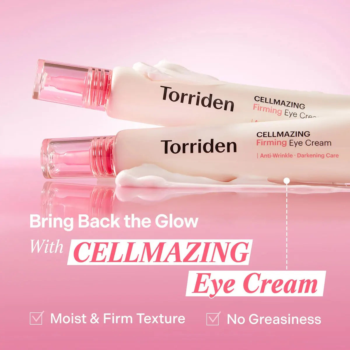 Torriden Cellmazing  Firming Eye Cream Fast-Absorbing Daily Non-Greasy
