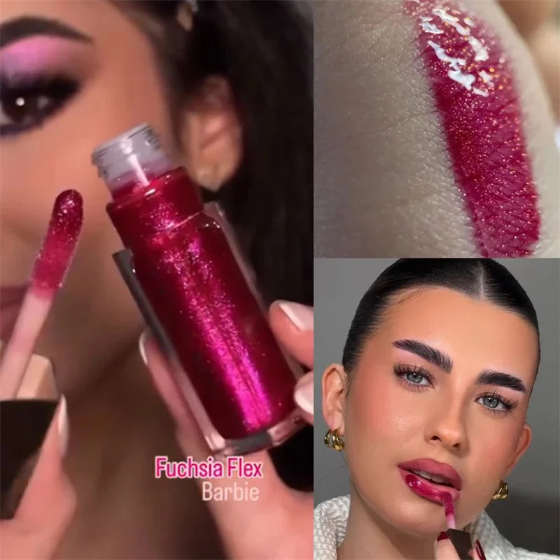 Fenty Beauty Transparent Lip Glaze Color Mirror Shine Glitter