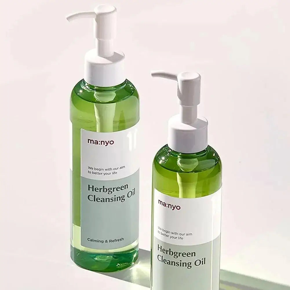 Refreshing Non-greasy Gently Nourishes Cleansing Oil Natural Vanilla Makeup Remover Deep Cleaning Foam Facial Cleanser manyo