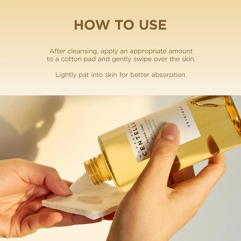 Korean Centella Asiatica Toning Toner Acne Skin