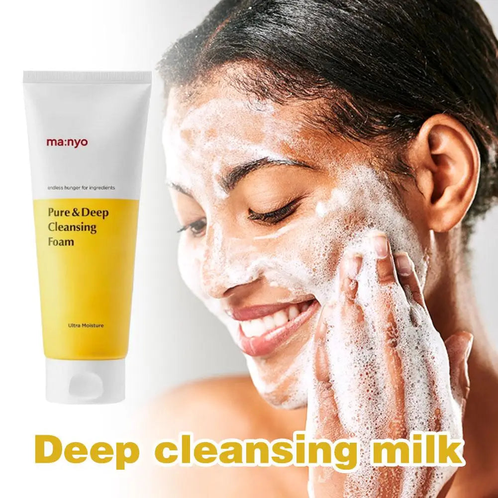 Korean Ma:nyo Pure Cleansing Oil Makeup Remover Blackheads Argan Oil Deep Cleansing Moisturizing Balance Water And Oil Removal