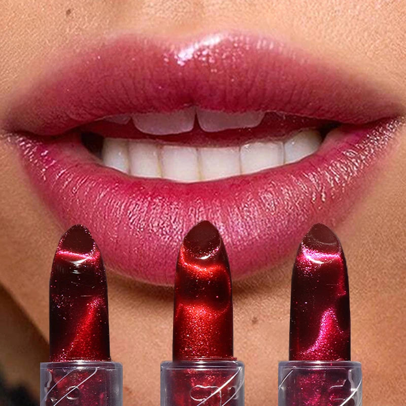 Moisturizing Cat Eye Lipstick Mirror Glitter
