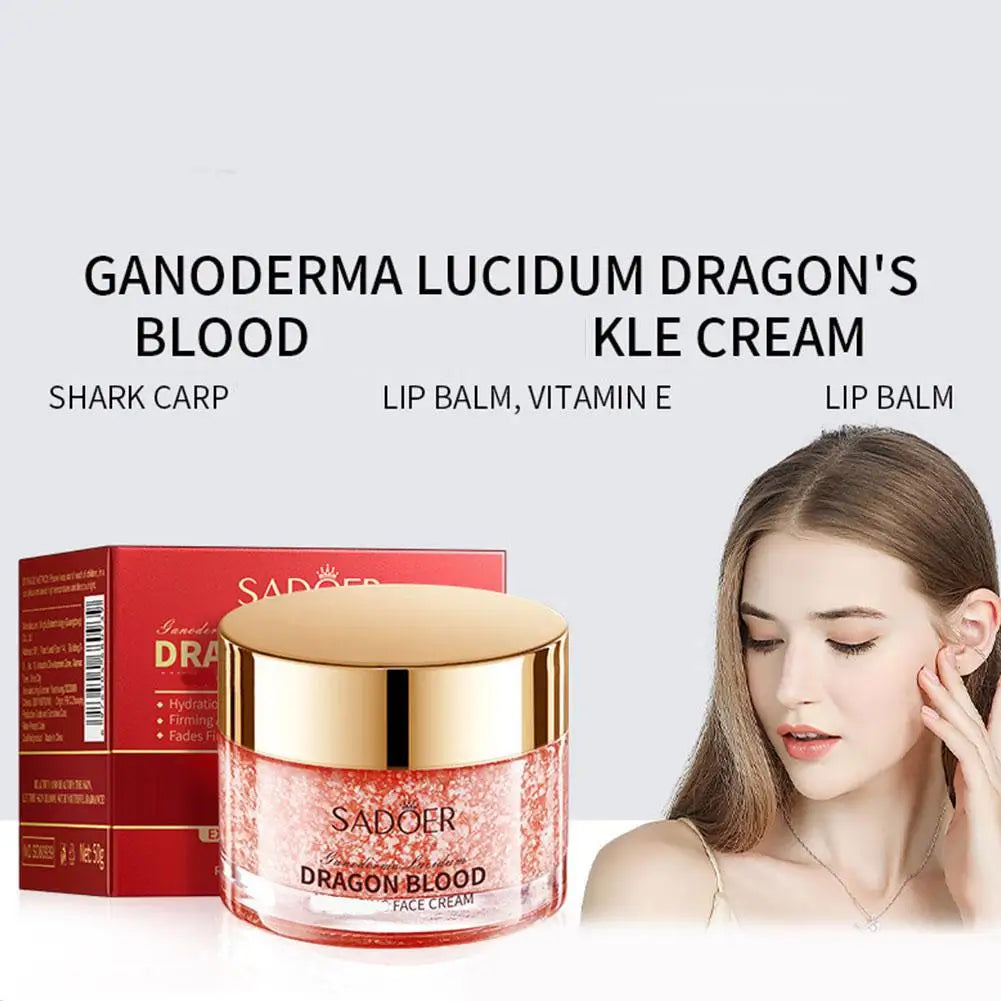  SADOER NEW Dragon Blood Cream Hydrating Moisturizing Tightening Rejuvenating Facial Essence For Women Face Skin Care