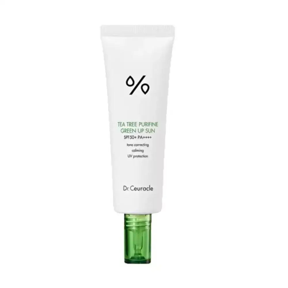 SPF50 UV Protection Moisturizing Sunscreen Tea Tree Clear Sun Block Isolation Cream Smooth Skin Sunscreen