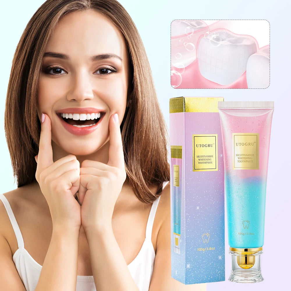 100g Niacinamide Whitening Toothpaste Refreshing Clean
