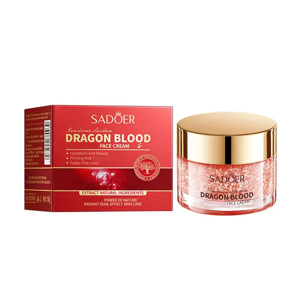  SADOER NEW Dragon Blood Cream Hydrating Moisturizing Tightening Rejuvenating Facial Essence For Women Face Skin Care