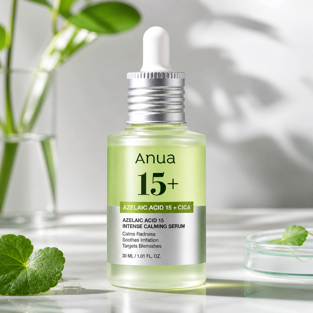 Anua Azelaic Acid Clear Skin Duo Serum Cica Toner | Acne Control, Pore Minimizing & Brightening Korean Skincare Set for Oily & Sensitive Skin